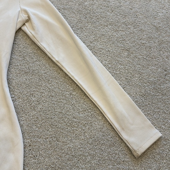 WHITE LONGSLEEVE BODYCON DRESS - Picture 7 of 9